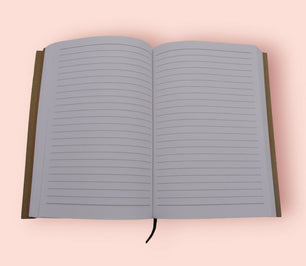 Refillable paper notebook for 